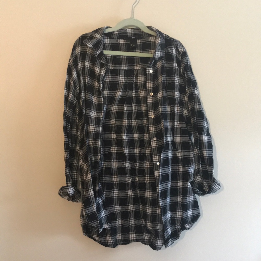 Oversized flannel